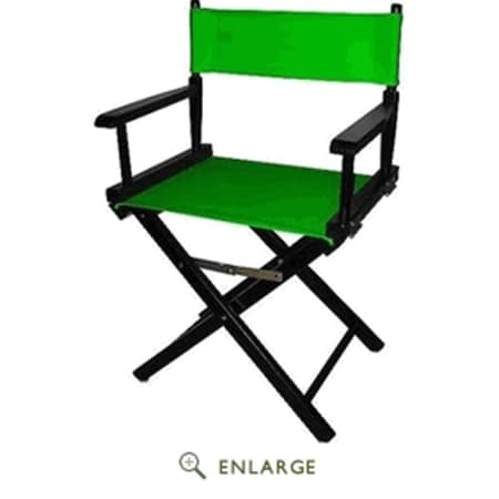 Betterbeds 200-02-021-33 18 in. Directors Chair Black Frame with Green Canvas BE4269192